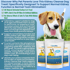 Kidney Restore snack para perros, complemento ideal en dietas bajas en proteína.