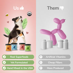 kin+kind Aceite de Coco Orgánico, ingrediente único para uso diario en mascotas.