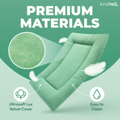 KindTail funda lavable a máquina para jaula, limpieza rápida.