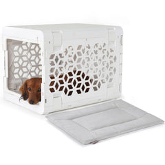 KindTail PAWD jaula plegable para perros, fácil de transportar y guardar.