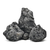 KINGRUI roca lava negra para acuario, ideal para cavidades y paisajismo natural.