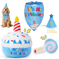 Juguete chirriante de KIPRITII para perros, ideal para juego interactivo.