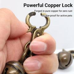 KITTAIL campanas de cobre para entrenamiento y señalización, útil en exteriores.