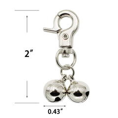 Campanas KITTAIL para perros y gatos, tamaño adecuado para cualquier collar.