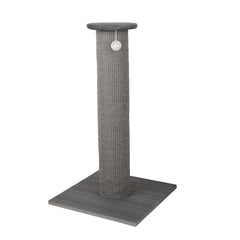 Kitty City poste sisal de 32 pulgadas alto para estirar y rayar naturalmente.