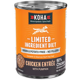 KOHA lata de perro pate textura, experiencia suave para una comida fácil de disfrutar.