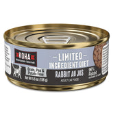 KOHA Pate conejo, textura suave, sin granos para estómagos sensibles.