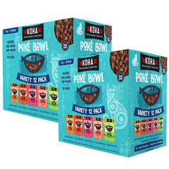 KOHA Poké Bowl sabores atún-salmón: platillo húmedo que estimula el apetito.