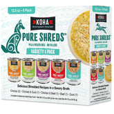 KOHA Pure Shreds, pack variedad para perros, ideal para comedores exigentes.