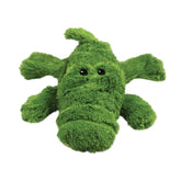 KONG Ali Alligator Cozie visto de frente, ideal para juego suave y búsqueda