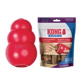KONG Clásico rojo, juguete duradero para morder y jugar