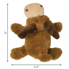 KONG Cozie Marvin Moose: relleno mínimo para menos desorden durante la diversión