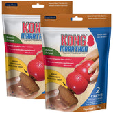 KONG Marathon paquete de snacks natural para perros grandes, ideal para entretenimiento.