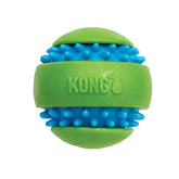 KONG Squeezz Goomz Ball Lg con abultamientos para masaje de encías durante la masticación