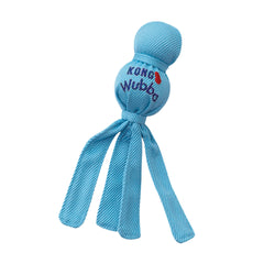KONG Wubba para cachorro en rosa, ideal para juegos interactivos y lanzamiento