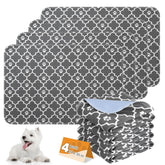 KOOLTAIL almohadilla de entrenamiento 4 paquetes – absorbente y lavable para interiores