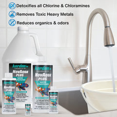 Kordon Novaqua Plus, presentación en caja para almacenamiento cercano al acuario.