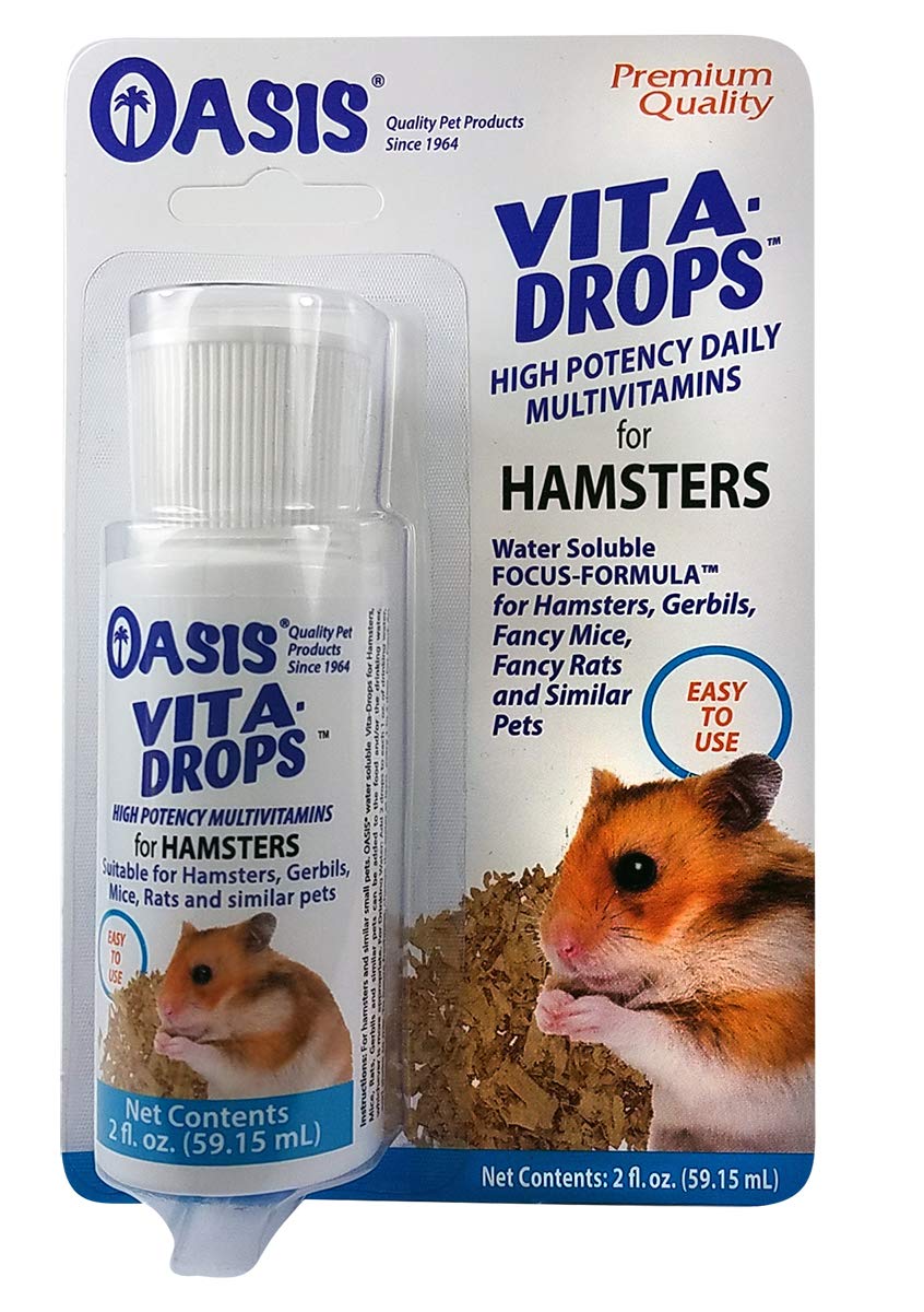 Kordon Oasis Vita-Drops: frasco frontal para suplemento diario de mascotas pequeñas