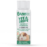 Kordon Oasis Vita Drops para cobaya, botella de 2 onzas, fácil de dosificar.