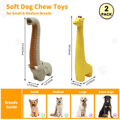KrauzPet Juguete alargado de látex; perfecto para cachorros en dentición.