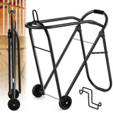 Kritkin carrito plegable para montura, facilita almacenamiento compacto.