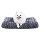 Cama KSIIA para perro lavable de lujo, ideal para jaula y descanso diario.