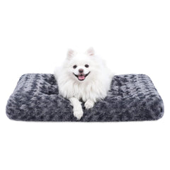 Cama KSIIA para perro lavable de lujo, ideal para jaula y descanso diario.