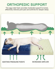 KSIIA funda desmontable para cama de perro, fácil lavado y mantenimiento.