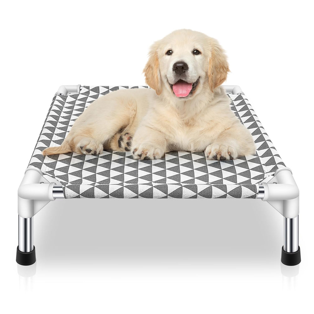 Kuntrust cama perro elevada exterior con pies antideslizantes para uso al aire libre seguro