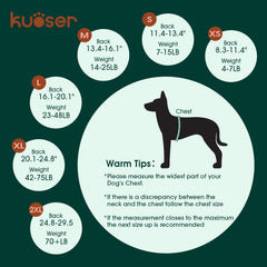 Kuoser traje de recuperación para perros, tela transpirable, mantiene al animal fresco durante la rehabilitación.