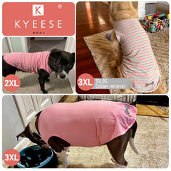 Camisetas KYEESE para perro, lavado a máquina mantiene color y suavidad.