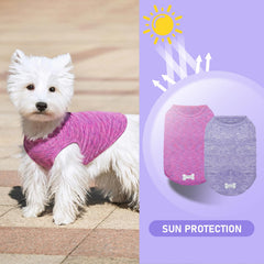 Camiseta KYEESE de tejido transpirable y secado rápido para perros activos.
