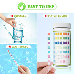 LabBestest prueba rápida de 30 segundos para calidad del agua.