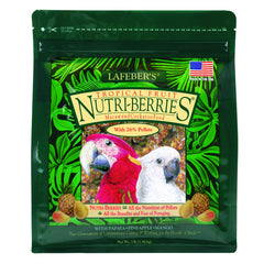 LAFEBER'S Nutri-Berries con ingredientes sin OGM y de grado humano para aves