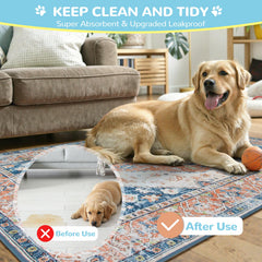 Lahome tapete de entrenamiento para perro antideslizante, ideal para crates y pisos.