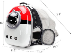 LAIRIES Mochila-gato expansión-dorso: respaldo expandible para mayor espacio y descanso