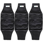 Bandes abdominales Langsprit pack3 noir, ajustement confortable pour chiens.