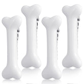 Larrel clip pelo hueso blanco, 4 piezas, ideal para sujetar peinado diario