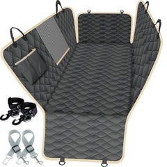 Lassie XL: cobertura de asiento trasero con faldas laterales protege puertas y pelo.