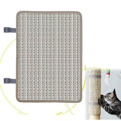 LCSICY lima para uñas de gato en poste rascador de sisal para arañar naturalmente.