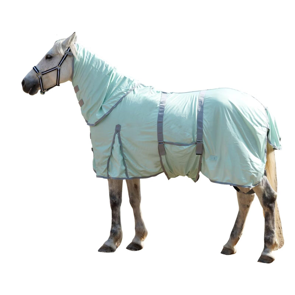 LEAFOREST malla antiinsectos para caballo, protección ligera para paseos diarios.