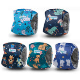 Pañales Leekalos para perro macho, empaque visible, ideal para mantener el hogar limpio.