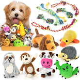 LEGEND SANDY Juguete peluche con chirriador para cachorros, ideal para jugar y calmar