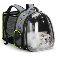 Lekereise mochila gato burbujas ventana frontal para viajar cómodamente