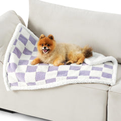 LE SURE manta impermeable con nube 3D, protege sofá y mascota y aporta calidez