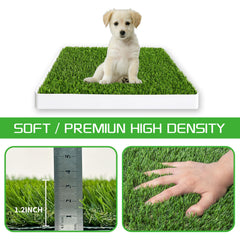 LGR SHINE Grama artificial para entrenamiento de perros, sensación natural