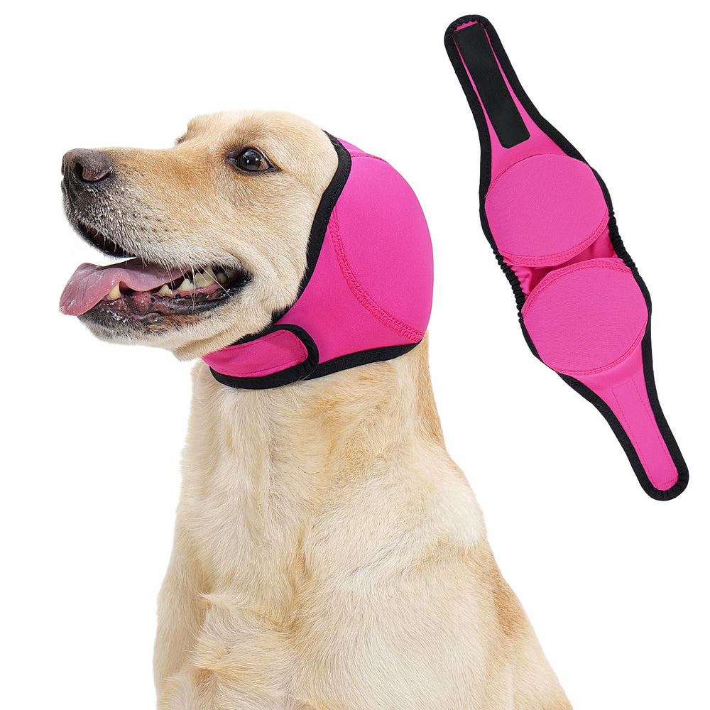 LIANZIMAU Quiet Ears capucha para perro, reducción de ruido en tormentas