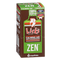 Botella de Licks para perros, suplemento calmante en sabor pollo asado