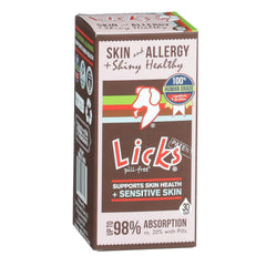 Licks Pill Free LiquiPaks para perros: piel sana y apoyo estacional.