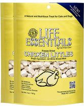 Life Essentials Chicken Littles: empaque atractivo para almacenamiento y uso diario.